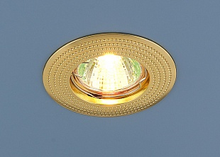 Точечный светильник золотой 601 G (золото)