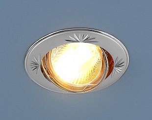 Точечный светильник 104A PS/N перламутровое серебро / никель