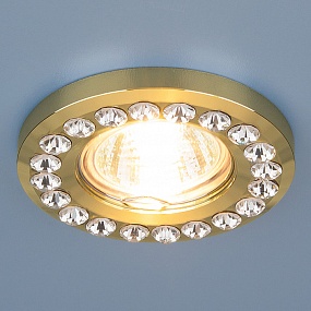 Точечный светильник 8331 MR16 GD/CL золото/прозрачный