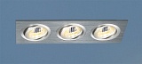 Алюминиевый точечный светильник 1011/3 CH (хром)