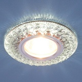 Встраиваемый потолочный светильник со светодиодной подсветкой 2180 MR16 SB дымчатый