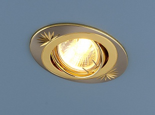 Точечный светильник 856A CF SN/G (сатин никель/золото)