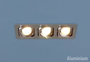 Алюминиевый точечный светильник 1021/3 CH (хром)