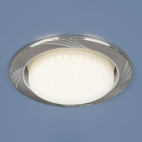 Встраиваемый точечный светильник 1067 GX53 SN/SL сатин никель/серебро